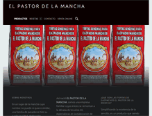 Tablet Screenshot of elpastordelamancha.com